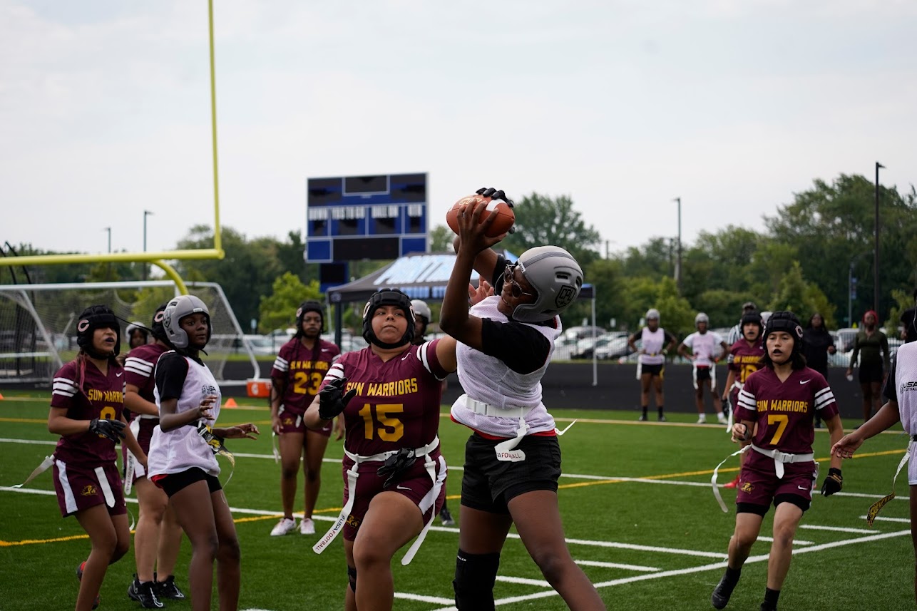 Girls Flag Football Image