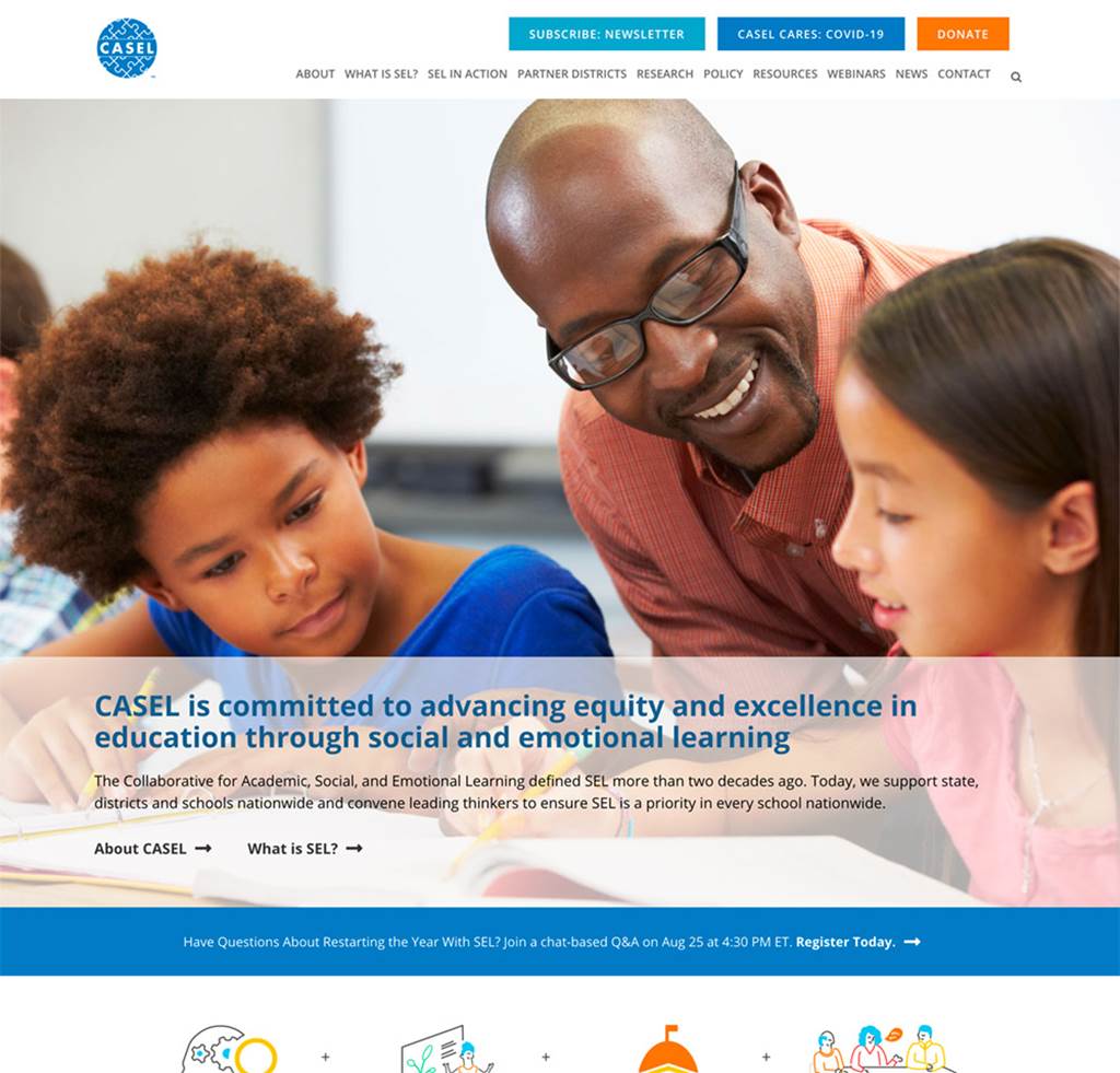 CASEL website image