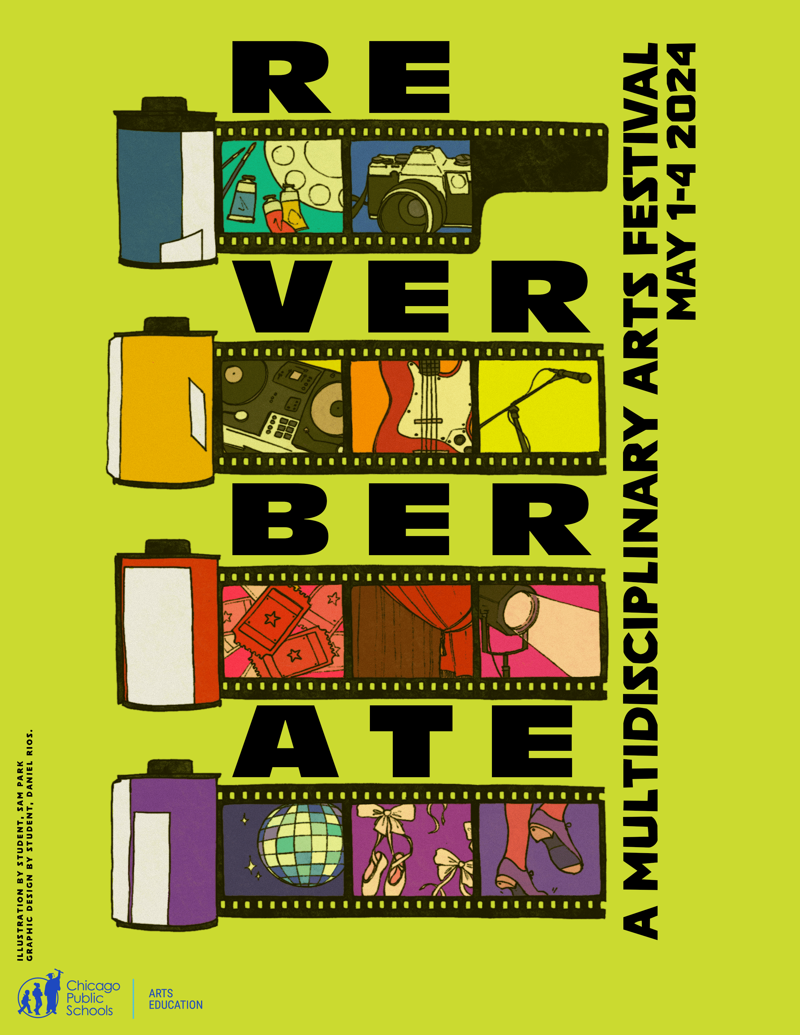 RE•VER•BER•ATE 2024 Poster