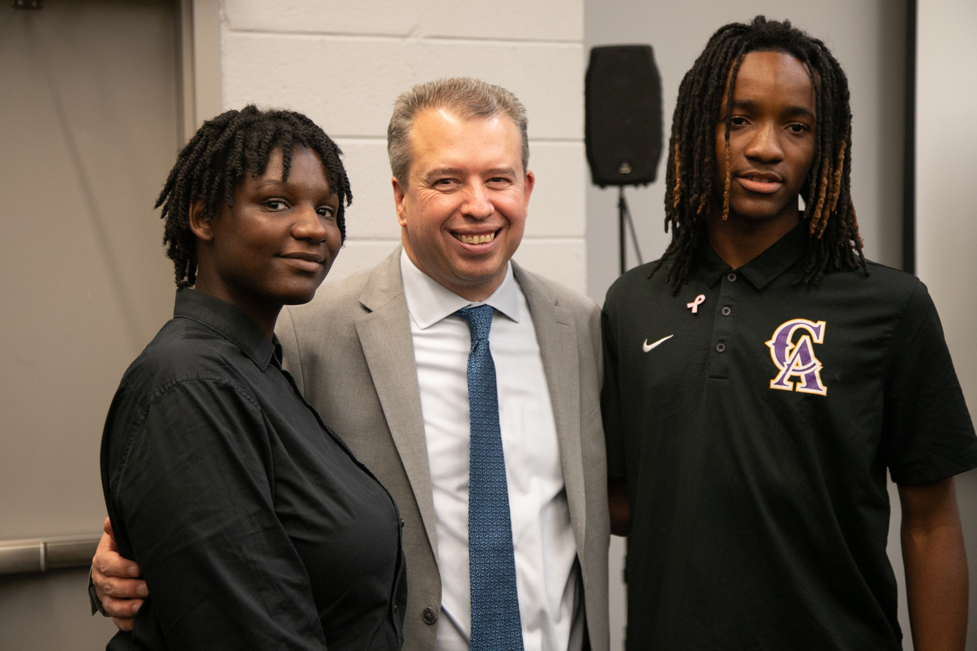 CEO with North Lawndale Students