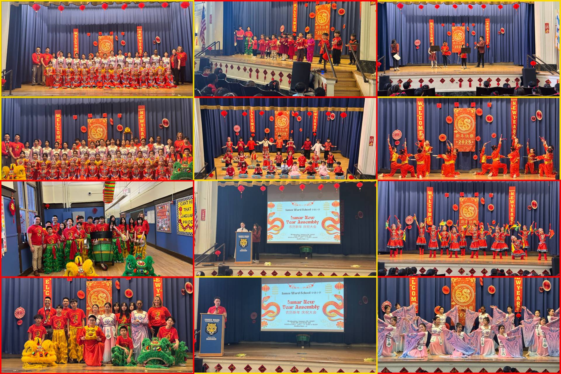 Lunar New Year Assembly at James Ward ES