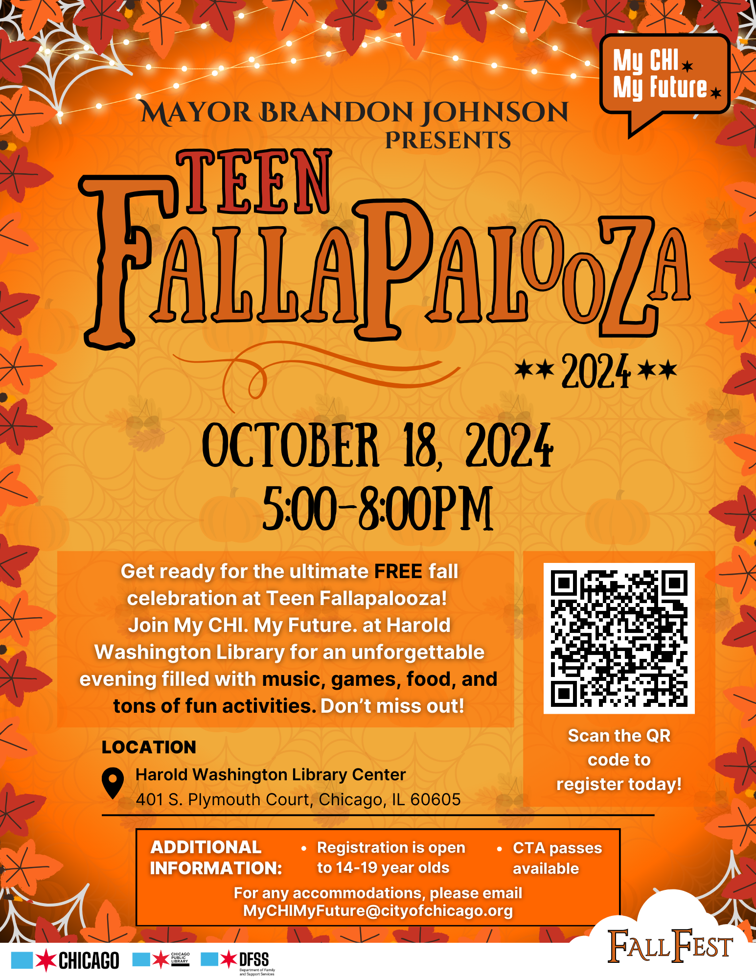 Fallapalooza poster