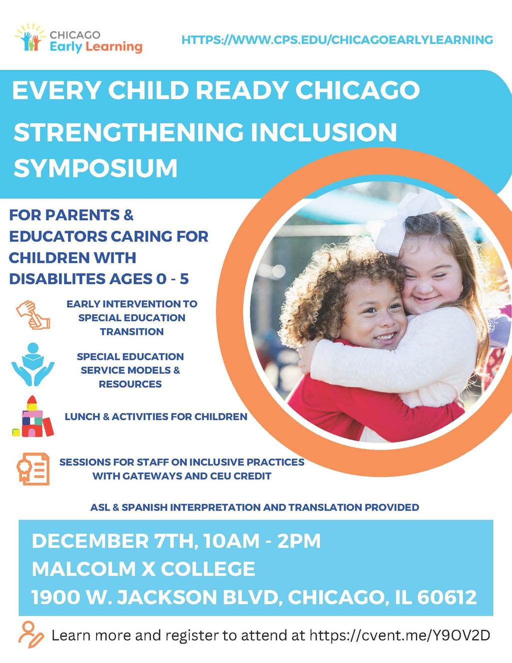 ECRC Strengthening Inclusion Symposium Flyer