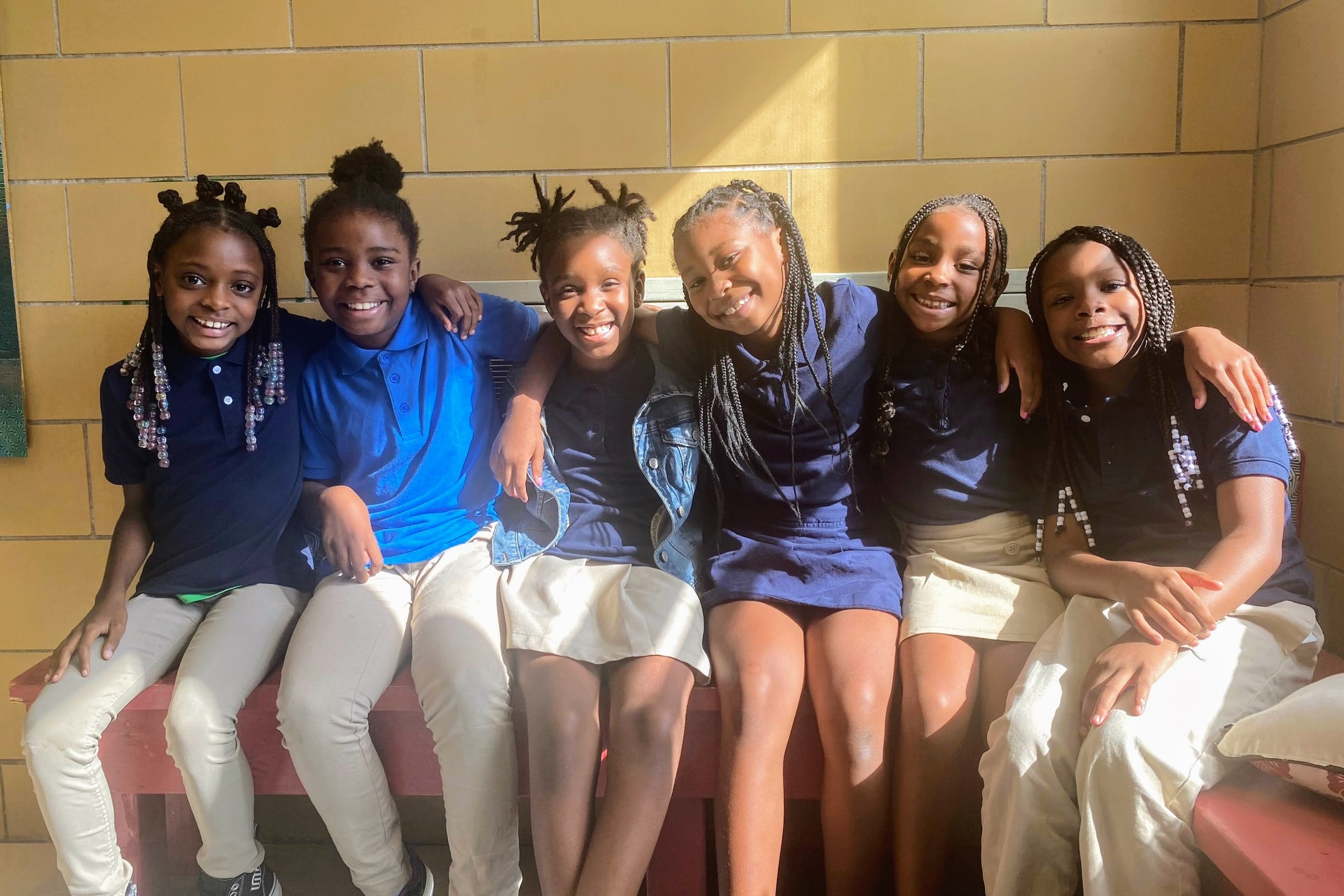  Du Bois Elementary School students