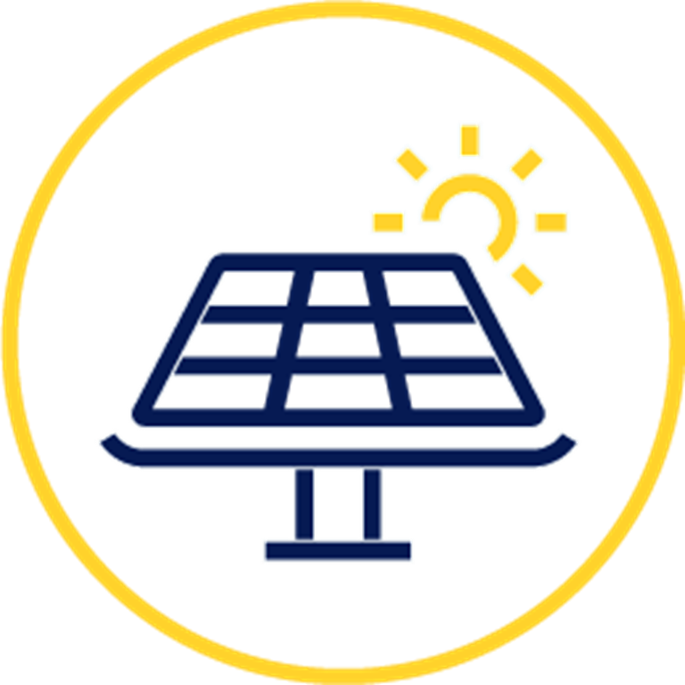 Solar panel icon