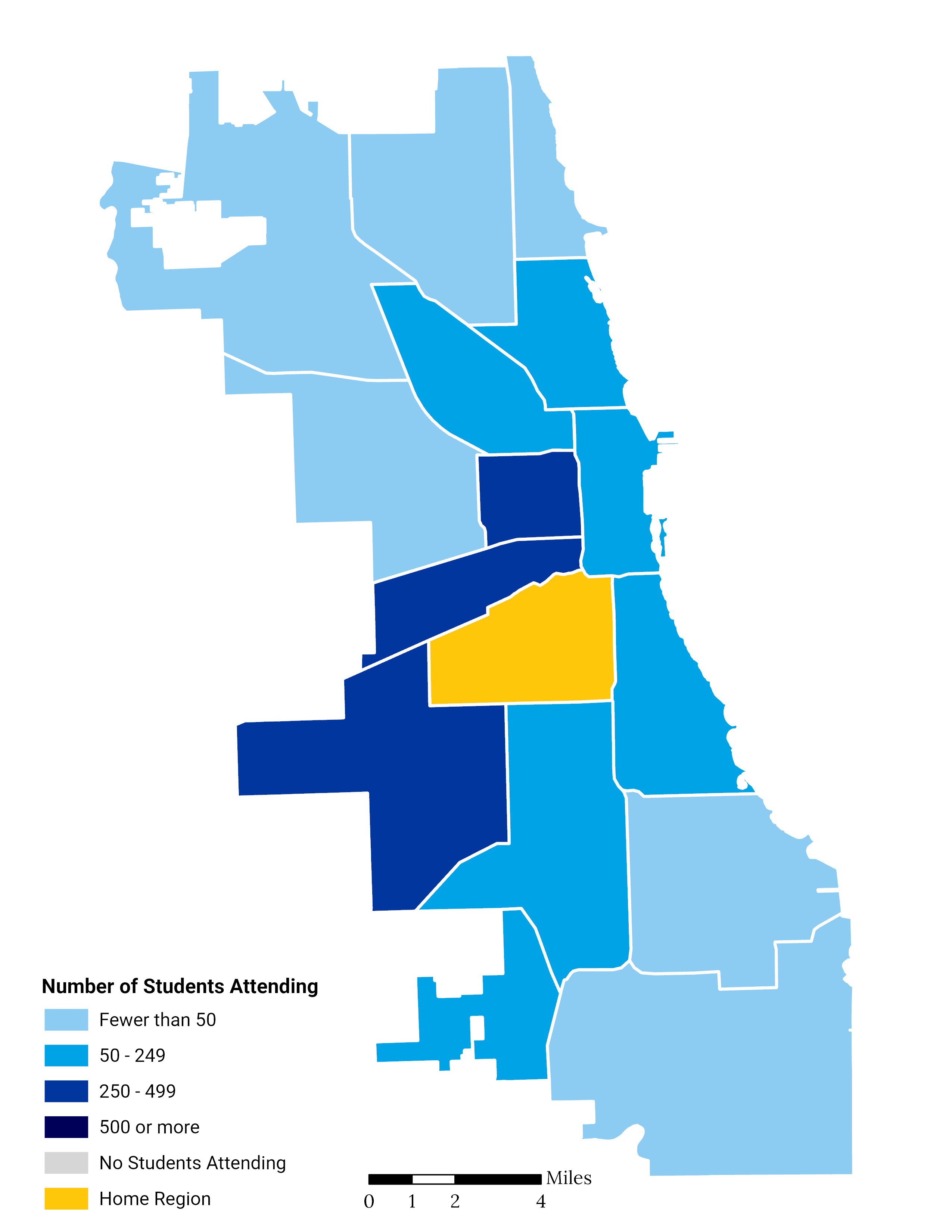 Greater Stockyards Elementary School Choice Footprint Map