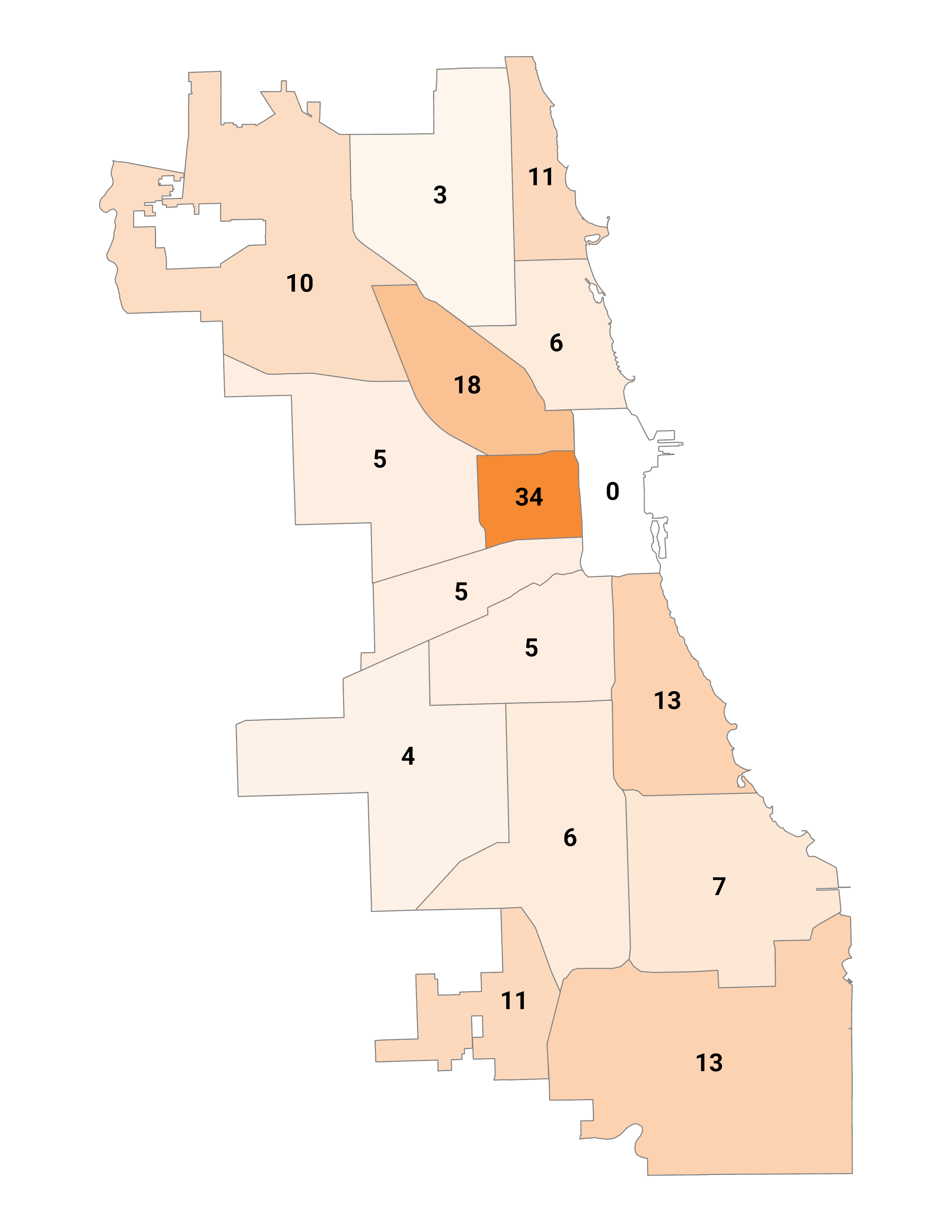 HS Program Density Map - MILITARY