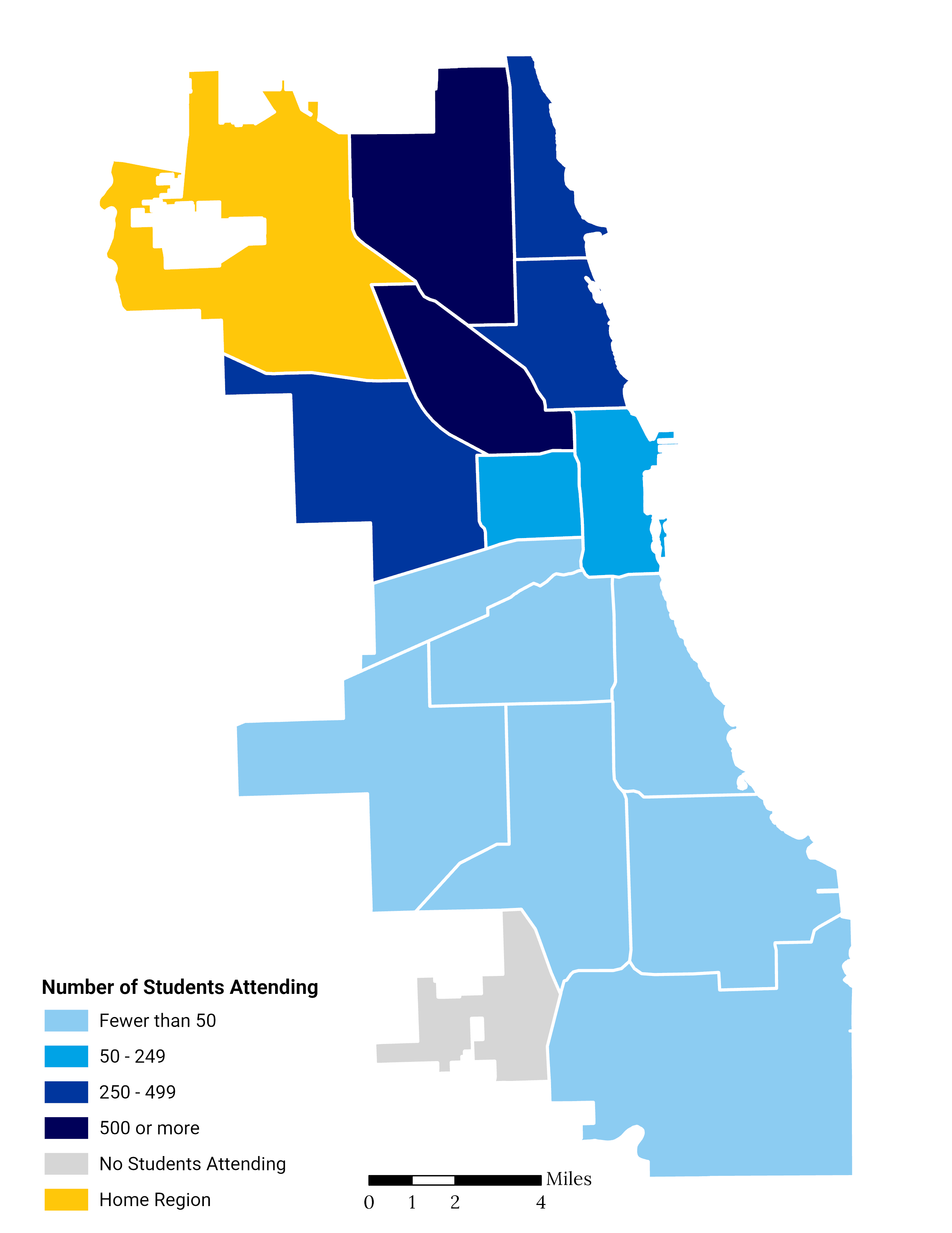 FNS High School Choice Footprint Map
