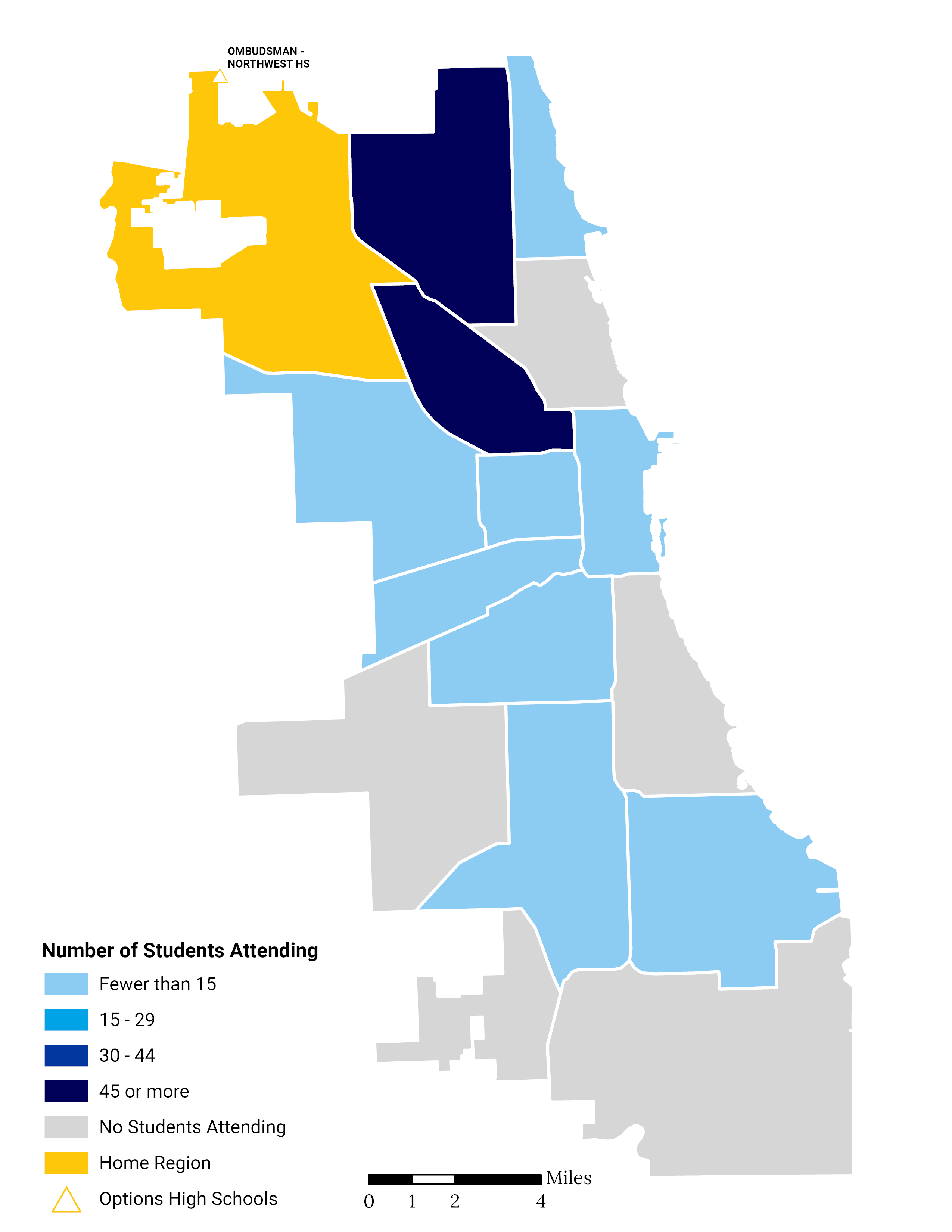 Options HS Choice Footprint Map