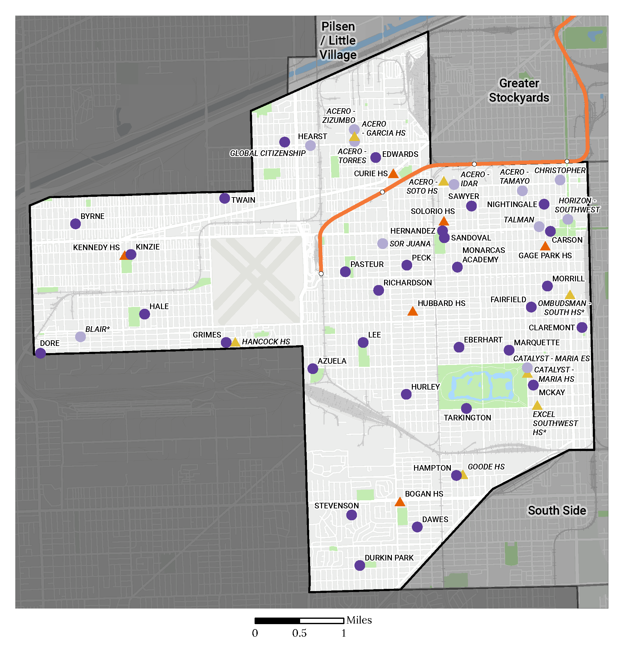 Region Map Greater Midway