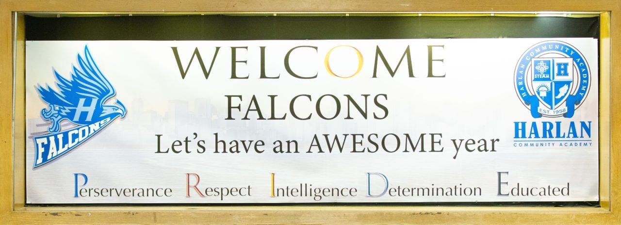 Welcome Fearless Falcons Sign