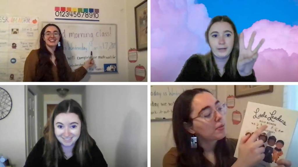 Teachers on zoom