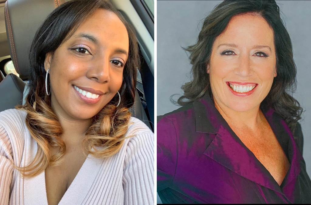 Karen Devine and Andrea Allen-Moore