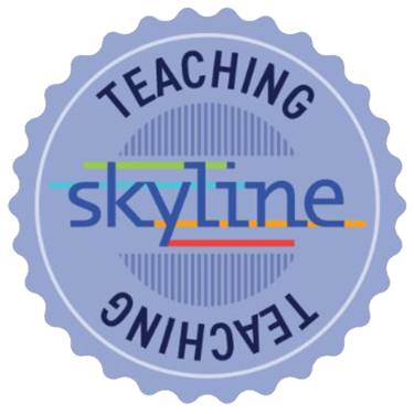 Teaching Skyline Badge